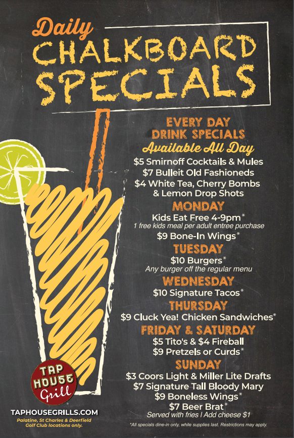 St. Charles TAP HOUSE GRILL